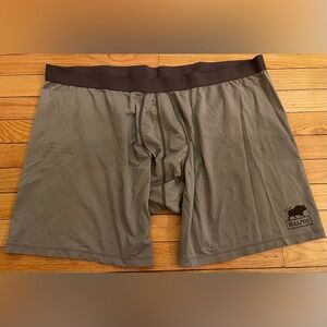 Duluth Trading Company BULLPEN Gray Boxer Briefs Men’s 4XL